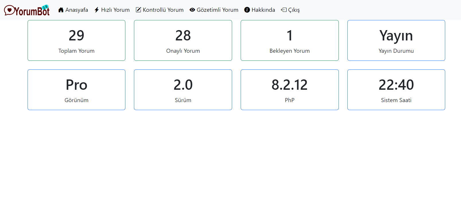 Ücretsiz Wordpress Organik Yorum Botu - 2.0 Sürümü